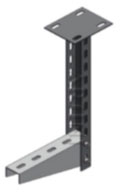 U ساپورت سقفی مدل پیوسته