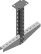 U ساپورت سقفی دوبل  مدل پیوسته