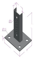 ساپورت پروفیلی زمینی